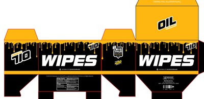 Antibacterial wipes oil 100 pcs.jpg label image - Antibacterial wipes oil 100 pcs